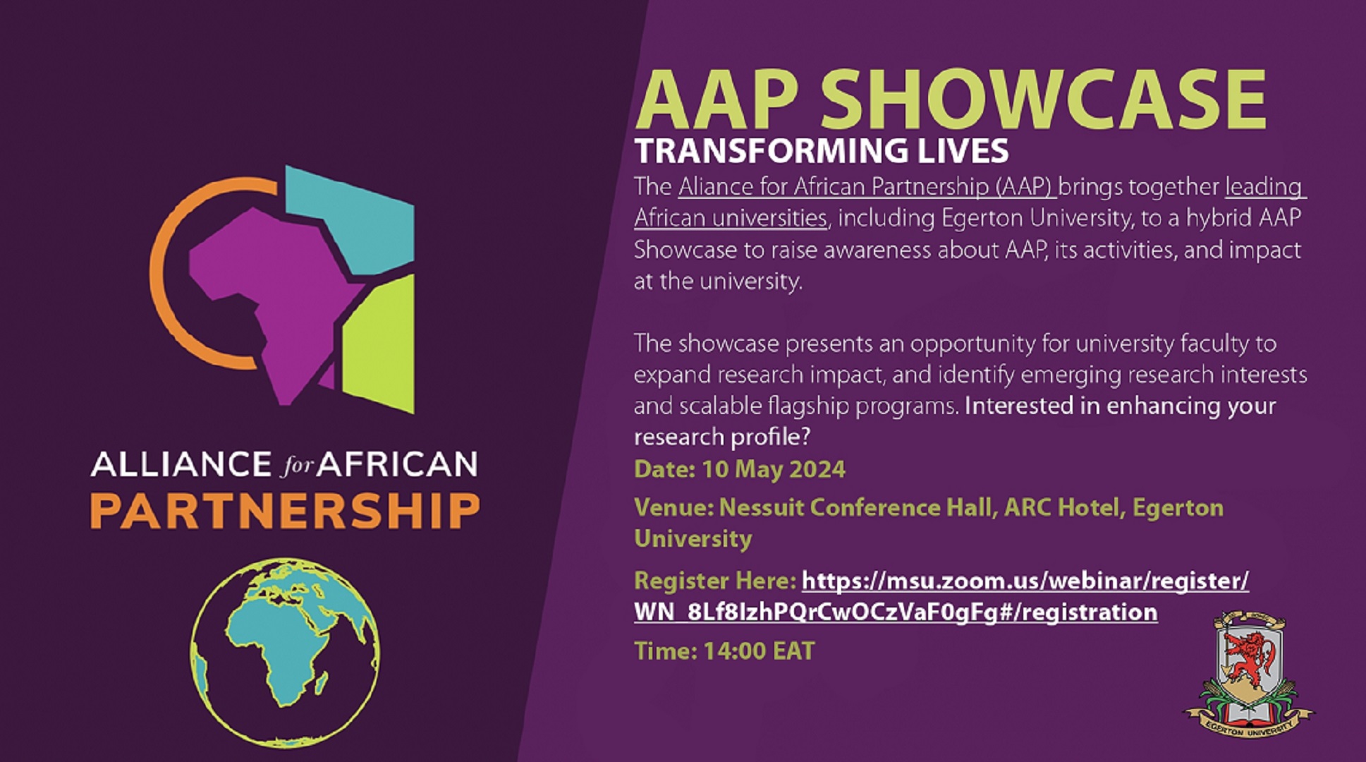 Alliance For African Partnership (AAP )Showcase 