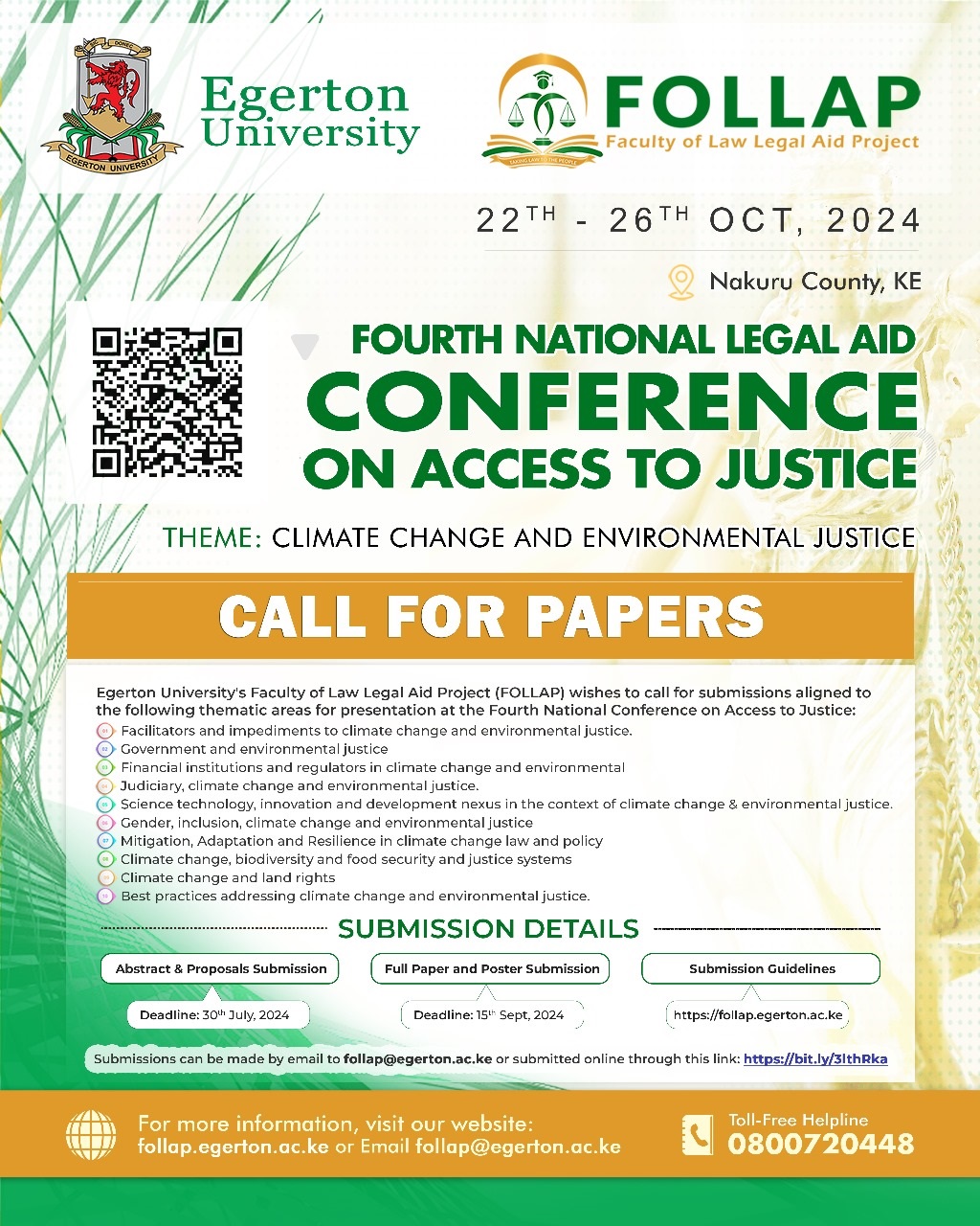 FOURTH NATIONAL LEGAL AID CONFERENCE ON ACCESS TO JUSTICE