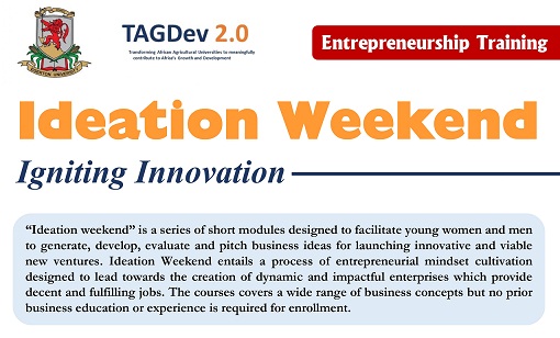 TAGDev 2.0 Ideation Weekend