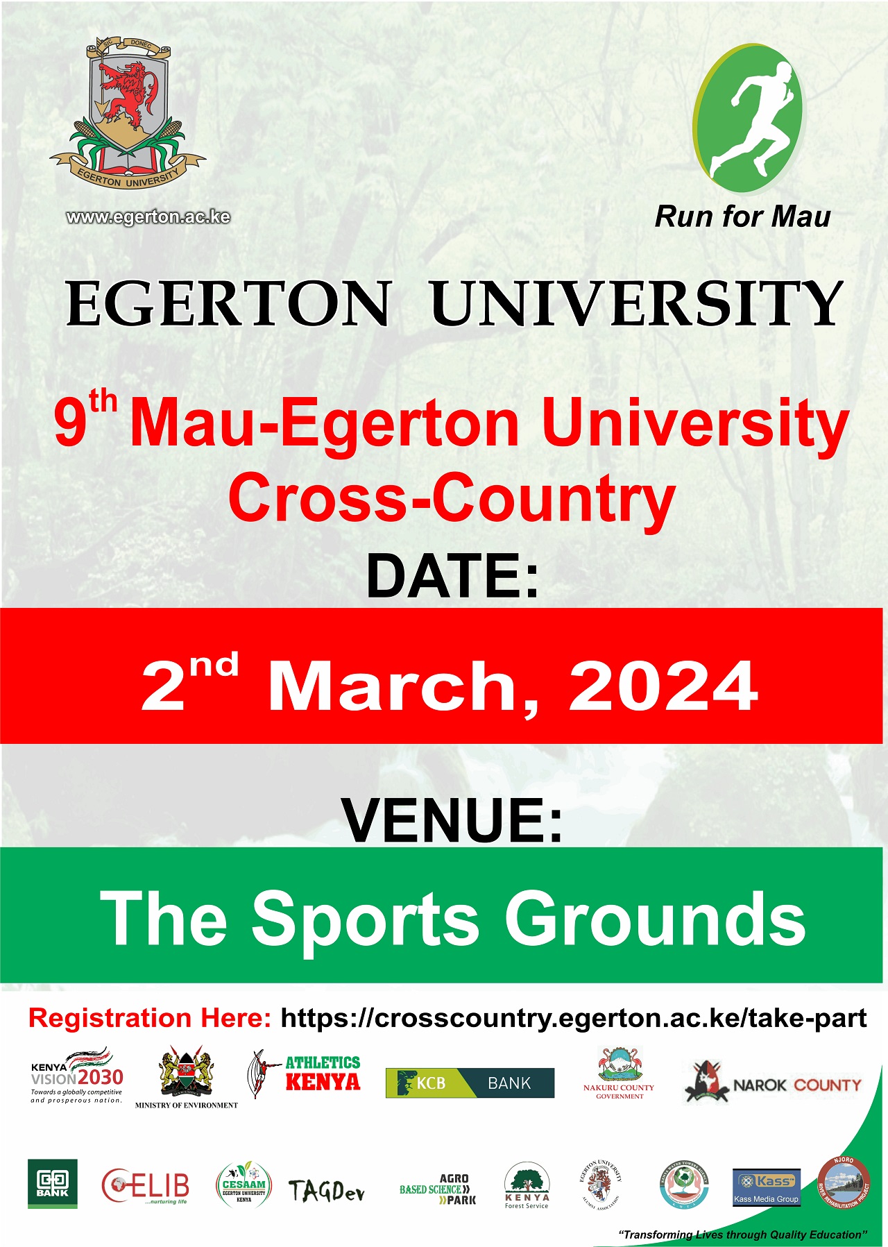9th Mau - Egerton University Cross Country