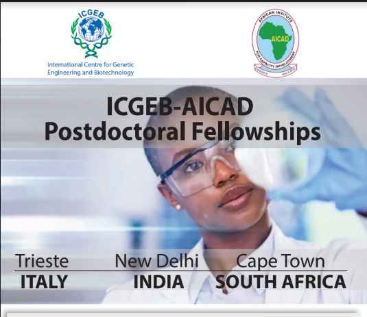 ICGEB-AICAD  Postdoctoral Fellowships 