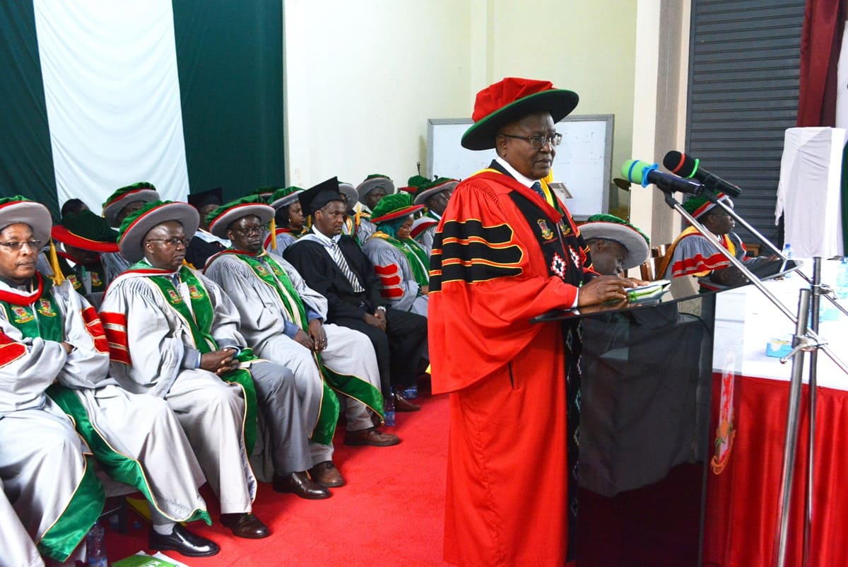 Remarks By The Vice Chancellor, Prof. Isaac O. Kibwage During The First Years Address