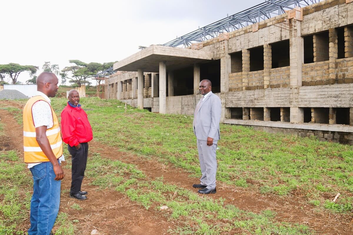 Contractor Makes Significant Progress on ICGEB Research Centre at Egerton University