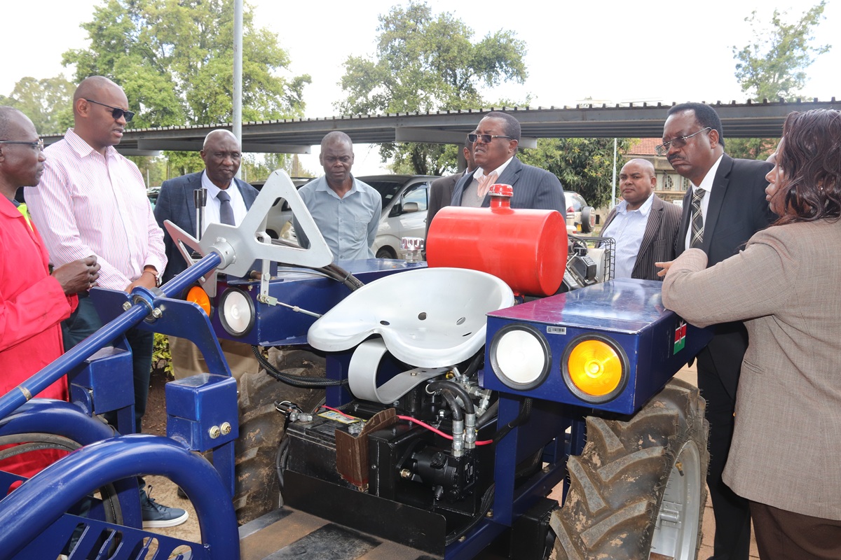 Egerton University Council Lauds Progress on Locally-Assembled IROC Tractor Prototype