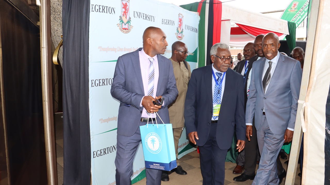 Egerton University Showcases Research Innovations at the 4th Biennial Conference of the Commission for University Education