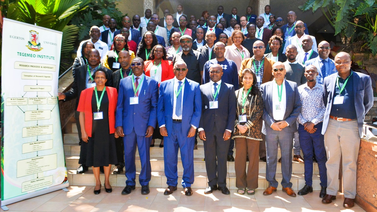 Egerton University Vice Chancellor Leads Call for Sustainable Agricultural Policies at Tegemeo Institute Conference